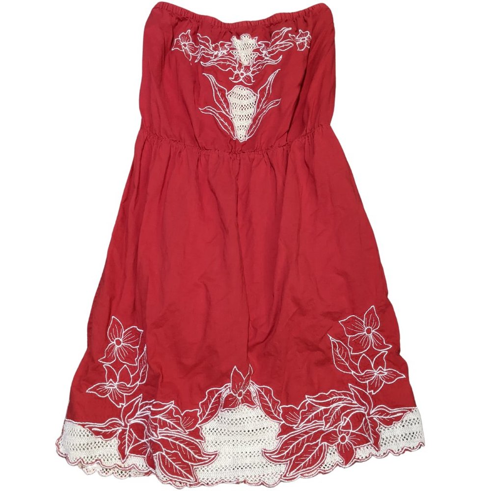 Sleeveless Red Dress